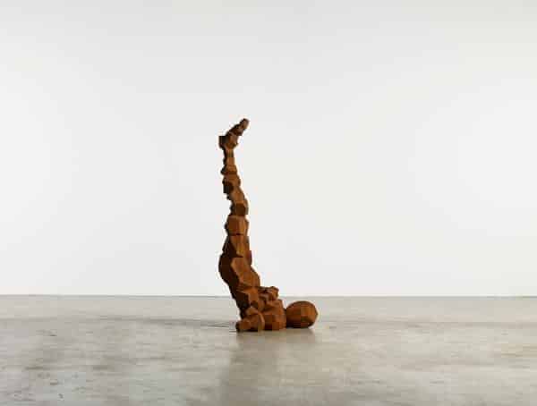 Antony Gormley, TIP, 2014, Gusseisen, 169 x 80 x 71 cm, Courtesy Sammlung Wemhöner